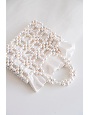 Porcelaine - Sac de mariage en perles Venez acheter