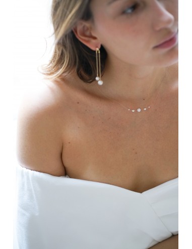 Liliana - Transparent pearl necklace de votre