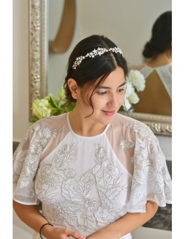 Strass-stars - Bridal Crown Headband pas chere