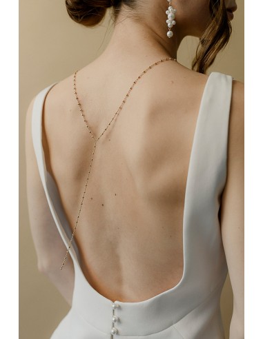 Flamingo - Backless Ball Chain Necklace pas cher 